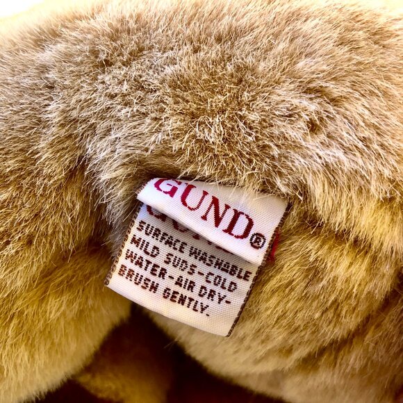 GUND Teddy Bear SNO CAP Winter Scarf & Hat with Tassel Stuffed Animal Plush Tag - Picture 10 of 12